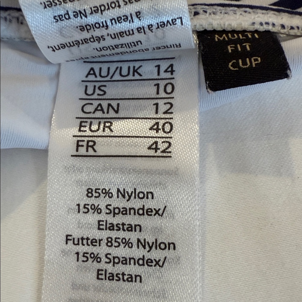 NipTuck Swim Striped Swimsuit - Picture 5 of 5
